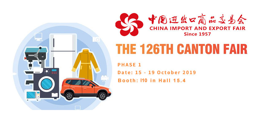 XINHAI at the 126th Canton Fair 2019