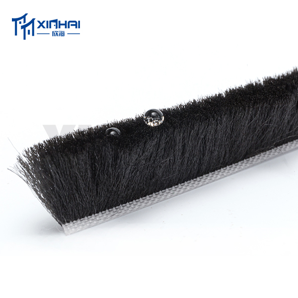 Silicone Pile Weatherstrip detail